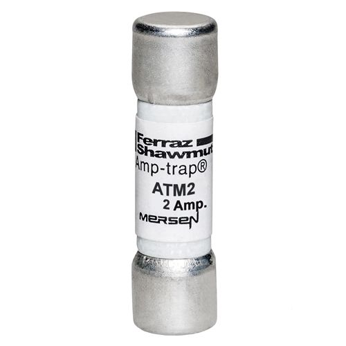 ATM2 - Fuse Amp-Trap® 600V 2A Fast-Acting Midget ATM Series